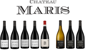 Vins du Château Maris à déguster et tables en France
