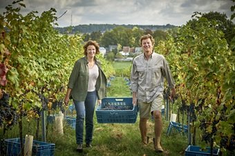 Dégustation vins Belgique, château de Bioul